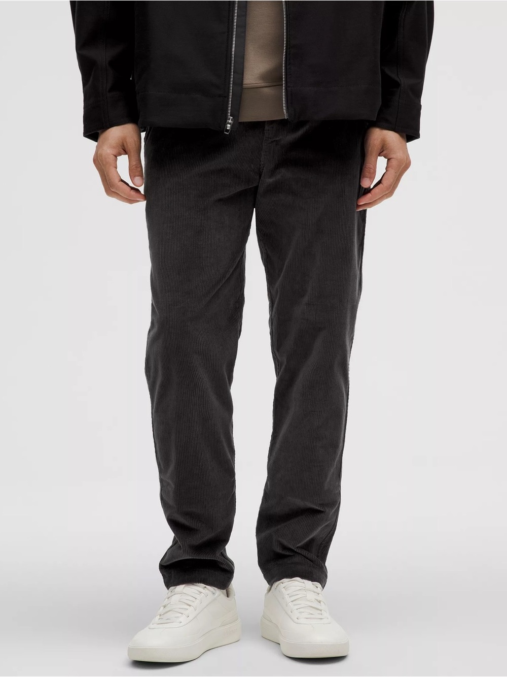 Lululemon ABC Classic Fit Trouser Pants Black Corduroy Mens.   Sk18